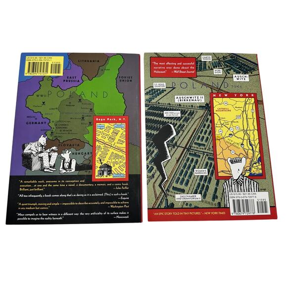 Maus A Survivors Tale by Art Spiegelman 1 & 2 - Picture 4 of 11